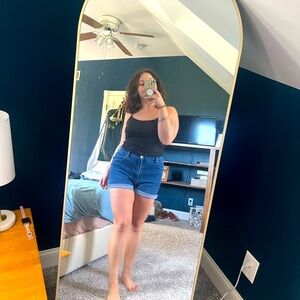 Dark Wash Jean Shorts